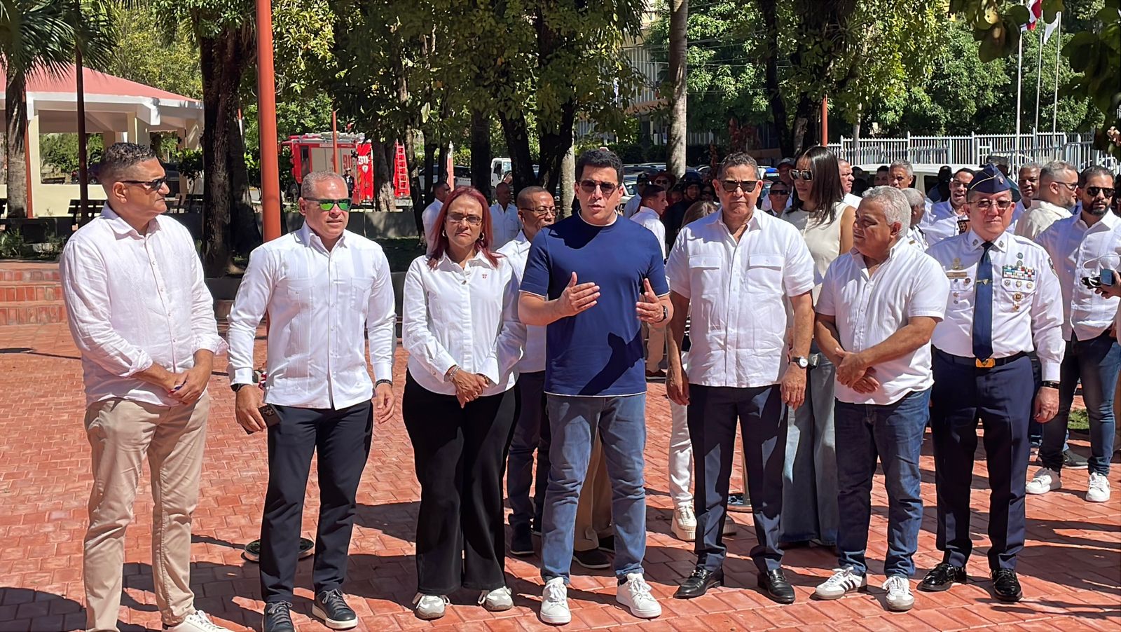 Inauguración del Parque Central Juan Pablo Duarte