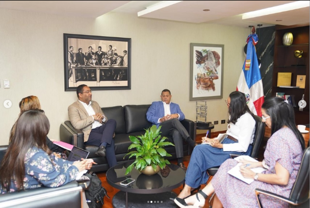 Nuestro presidente @nelsonanunez sostuvo una reunión de trabajo con el presidente del Consejo Nacional de Discapacidad 