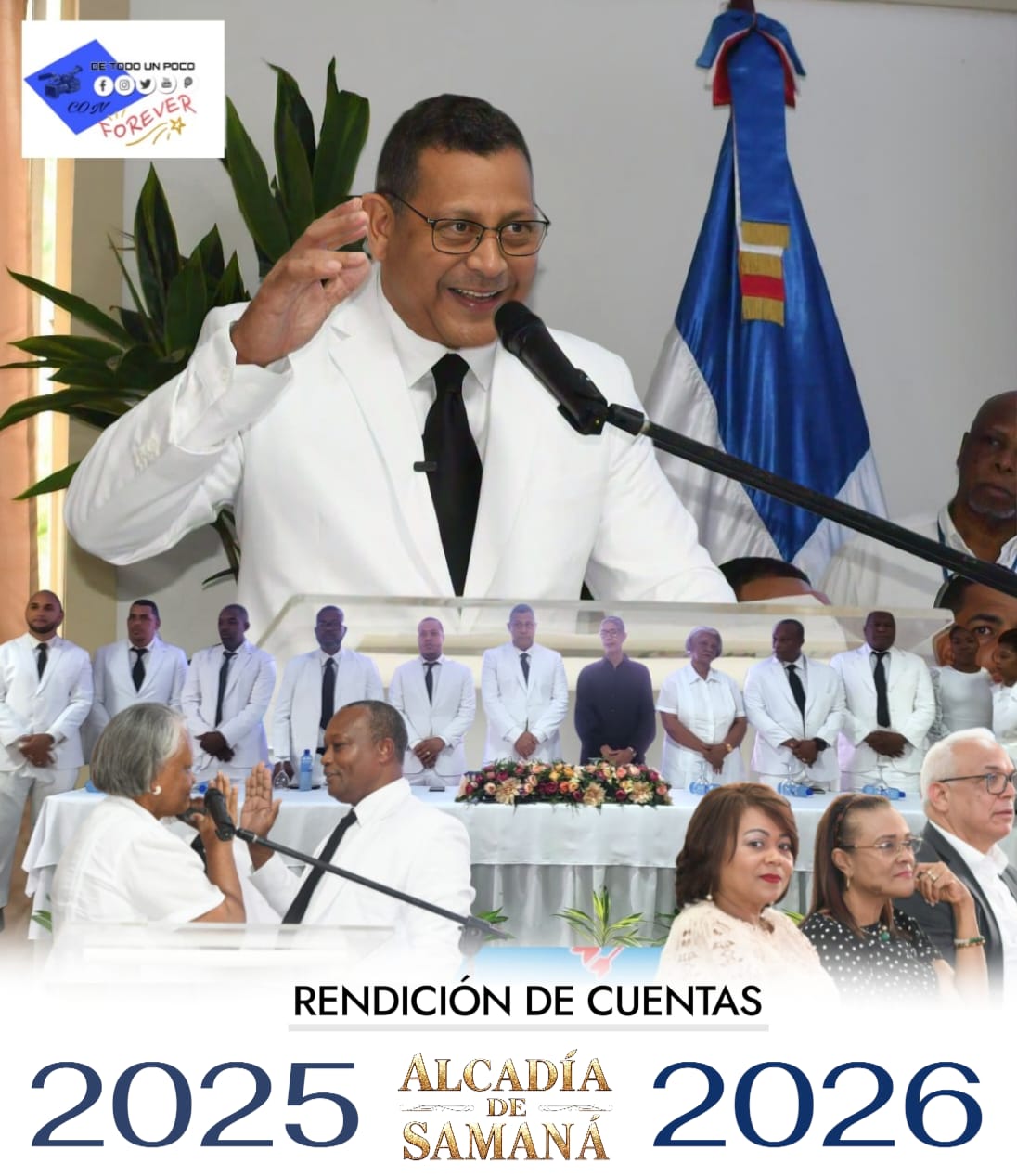 Acto de Rendición de Cuentas del Ayuntamiento Municipal de Samaná, 2025-2026